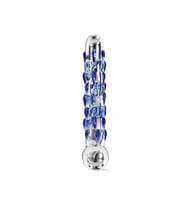 Glass Worxx By Toy Joy Diamond Dazzler Burgulu Cam Dildo