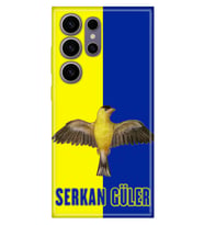 Samsung Galaxy S21 S22 S23 S24 S25 S26 Ultra Plus FE Kılıf İsim Yazılı Kişiye Özel - Model-23 (Çok Renkli)