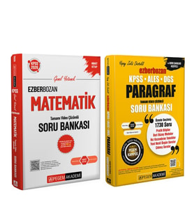 Pegem 2026 KPSS Ezberbozan Matematik ve Paragraf Soru Bankası Seti 2 Kitap