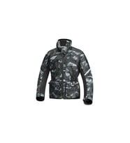 JK108C Motosiklet Montu 4 Mevsim Uzun Oxford 600-D Dayanıklı Kumaş Motorcu Mont Camo