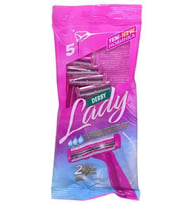 Derby Lady Tıraş Bıçağı 5 li Poşet Oynar Başlıklı 2 Bıçak