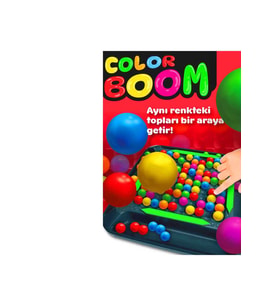 Color Boom Kutu Oyunu 5+ Zeka ve Dikkat Oyunu