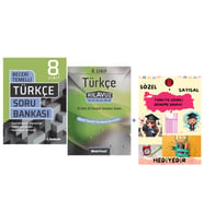 TUDEM YAYINLARI LGS TÜRKÇE BECERİ TEMELLİ SORU BANKASI - TÜRKÇE KLAVUZ DENEME - HEDİYE