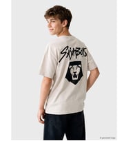 LCW Kids Gri K-pop Demon Hunters Baskılı Erkek Çocuk Tişört