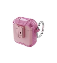 Apple Airpods Uyumlu Kılıf Zore Airbag 27 Silikon (Pembe)