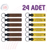 A Kahve & Sarı, Festival Katılımcılarına Küçük Sürpriz, 24’lü Set, Kişiselleştirilebilir Hediyelik