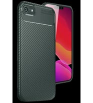 Pilelistore   iPhone 16E Kılıf Auto Focus Karbon Kapak - Koyu Yeşil