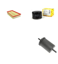 Bosch Filtre Bakım Seti Renault Megane II 2.0 Benzinli 2002-2009 Hava + Yağ f. + Yakıt Filtre Bosch