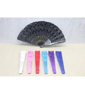 Plastik Yelpaze Model 4 (Çok Renkli)