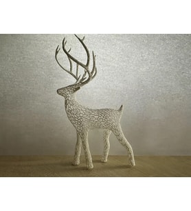 Ren Geyiği 3D Baskı Heykel – Modern Dekoratif Obje 14CM