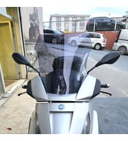 MOTOCAM Piaggio X7 Ön Cam 2007-2012 Model 43cm Füme Renkli 4mm