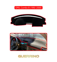 OPEL Corsa B  COMBO B (1992-2000)TORPİDO KORUMA HALISI KIRMIZI KENAR