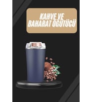Dayanıklı Paslanmaz Çelik Kolay Kullanım Kahve Ve Baharat Öğütücü