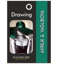 Dreamart Galery Sketchpad Sketchbook Yağlıboya Akrilik Boya Çizim Defteri A5