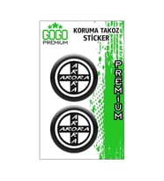 Arora Koruma Takozu 4X4 İkili Damla Sticker