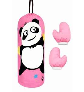 Northcity Panda Pembe Boks Kum Torbası - 2-6 Yaş İçin Çocuk Spor Aleti
