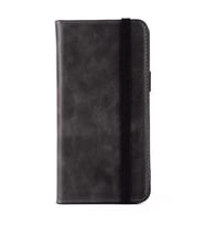 BİKAPAK LUXURY IPHONE 13 PRO SİYAH CÜZDAN KILIF