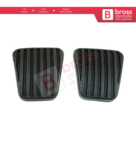 Opel Vauxhall Chevrolet Daewoo 90105172 İçin 2 Adet Debriyaj Fren Pedal Kauçuk Ped Lastiği