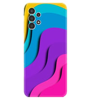Samsung Galaxy M14 Uyumlu Kılıf Silikon Desen Özel Seri Renk Cümbüşü 1631