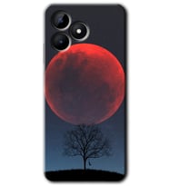 Realme C53 Kılıf HD Desen Baskılı Kılıf - Kanlı Ay