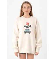 Gran Turismo Vauxhall Viva Ekru Kadın 2ip Sweatshirt