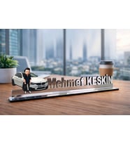 Kişiye Özel Kendi Aracınız İle 30 CM İsimlik, Rent A car Hediyesi, Yeni araba hediyesi, Yeni iş hediyesi