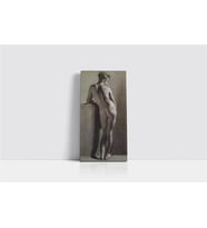 Female Nude From Behind Kanvas Tablo