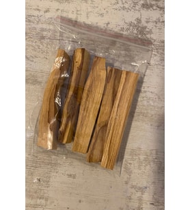 Palo Santo Nazar a Doğal Tütsü PalaSanto 100 g Negatif Enerji Yoga Ritüel Spiritüel (Açık Kahverengi)