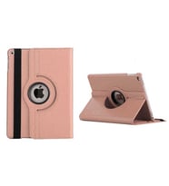 Apple iPad 10.2 (8.Nesil) Fuchsia Dönebilen Standlı Kılıf (Rose Gold Altın)