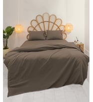 Koza Home Calmo Nevresim Takımı %100 Pamuk Amber Çift Kişilik 9560A