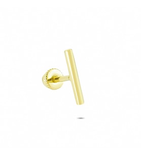 Glorria Altın Çizgi Helix Piercing