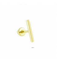 Glorria Altın Çizgi Helix Piercing