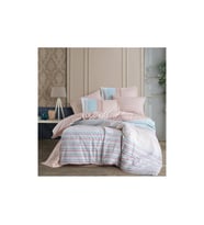Kingsize Poplin Nevresim Trella Turkuaz
