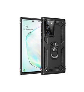 Samsung Galaxy Note 20 Ultra Uyumlu Kılıf Zore Vega Kapak (Siyah)