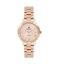 Beverly Hills Polo Club BP3386C.410 Kadın Kol Saati (Rose)