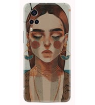 Vivo Y53S Kılıf Resimli Desenli Baskılı Silikon Kılıf Woman Maniplatiun 1362