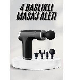 Masaj Tabancası 24V Type-C Hızlı Şarj Girişli Masaj Aleti Uzun Ömürlü - Lisinya