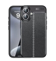 Apple iPhone 16 Plus Uyumlu Kılıf Auto Focus Kapak - Siyah