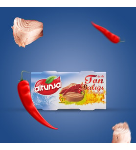 Altunsa Acılı Ton Balığı 2x160gr