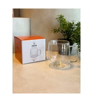 ÇİFT CİDARLI KUPA - 350 ML (Şeffaf)