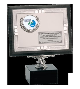 ODAK KUPA - Ahşap Plaketler - PL-032 A - 18x24 cm