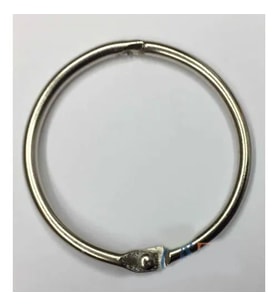 Kilitli Yuvarlak Halka, 4cm - 1 Adet