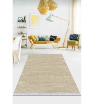Kemik Spor Dokuma Pamuk Tabanlı Kaymaz Kilim KLM259