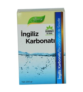 Yenilebilir İngiliz Karbonatı Bicarbonate De Soude 200 Gr