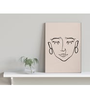 BK Home Minimalist Art Tasarımlı Kanvas Tablo-4