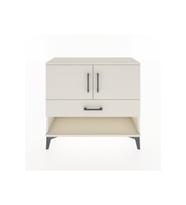Arges Şifonyer 2 Raflı Tek Çekmeceli 2 Kapaklı 88x30x80 Aytaşı-Aytaşı