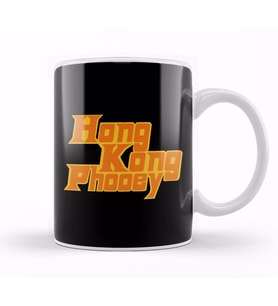 Hong Kong Phooey Logo Kupa Bardak Porselen