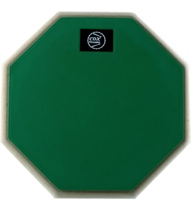 Cox PP-GRN8 Çalışma Pedi - 8" Yeşil (Eğitim - Pratik Pedi)  Canlı Yeşil Renk, Masaüstü Kullanıma Uygun Kaymaz Yapı, Baget Kontrolü Geliştirme Odaklı  Ölçüler: 8 İnç Çap (Kompakt Boy)