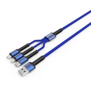 Zore LC93 3 in 1 Usb Kablo (Kırmızı)