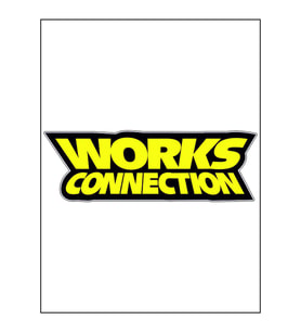 Oto Sticker Work Connetion Sticker Etiket 15*5 Cm